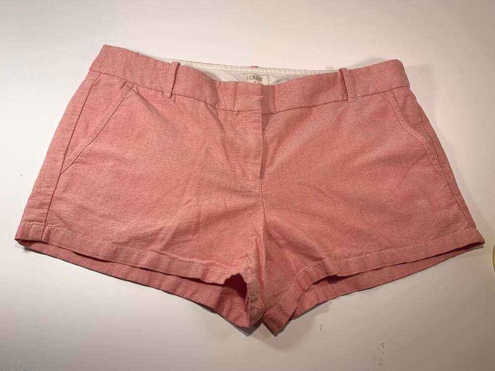 J.Crew Size 10 Women’s Peach Cotton Shorts